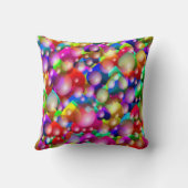 ハートとバブル クッション (裏面)