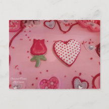 ハートとバラシュガークッキーグルメトリート