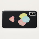 ハートとバルーン Case-Mate iPhoneケース (裏面(横))