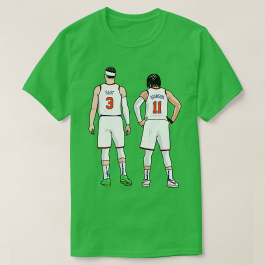 ハートとブルンソン Tシャツ (デザイン正面)