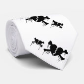 ハートとボーンズバレンタインデー ネクタイ (ロール)