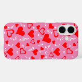 ハートとミュージックノート Case-Mate iPhoneケース (裏面 (横))