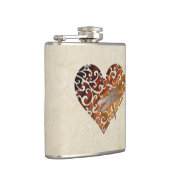 ハートとメタルドラゴンフラスコ フラスク (右)
