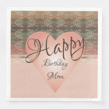 ハートとモモの花