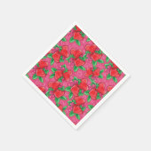 ハートとラブナプキンス スタンダードカクテルナプキン (角)