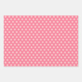 ハートとラブラッピング紙セット3 ラッピングペーパーシート (正面2)