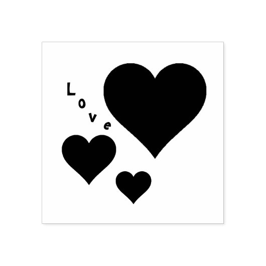 ハートとラブ スウィート バレンタインズ ラバースタンプ (インプリント)