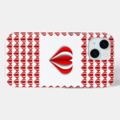 ハートとラブ Case-Mate iPhoneケース (裏面 (横))