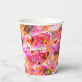 ハートと唇 紙コップ (裏面)