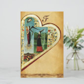 ハートと愛の寓話バレンタインデー 便箋 (スタンド正面)