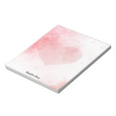 ハートと愛バレンタイン ノートパッド (回転)