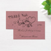 ハートと旋回感謝していする (デスク)