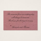 ハートと旋回感謝していする (裏面)