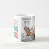 ハートと星のベストマムエバー コーヒーマグカップ (中央)