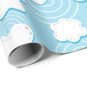 ハートと星パッチ3D ラッピングペーパー (ロールコーナー)