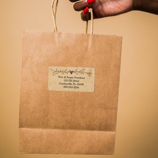 ハートと星ビジネスまたは製品ラベル ラベル