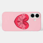 ハートと矢じりとリボン Case-Mate iPhoneケース (裏面 (横))