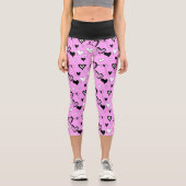 ハートと矢印 カプリレギンス (正面)
