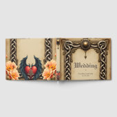 ハートと翼を持つケルトの優雅さ。 ゲストブック (全面)