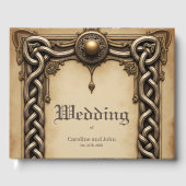 ハートと翼を持つケルトの優雅さ。 ゲストブック (正面)