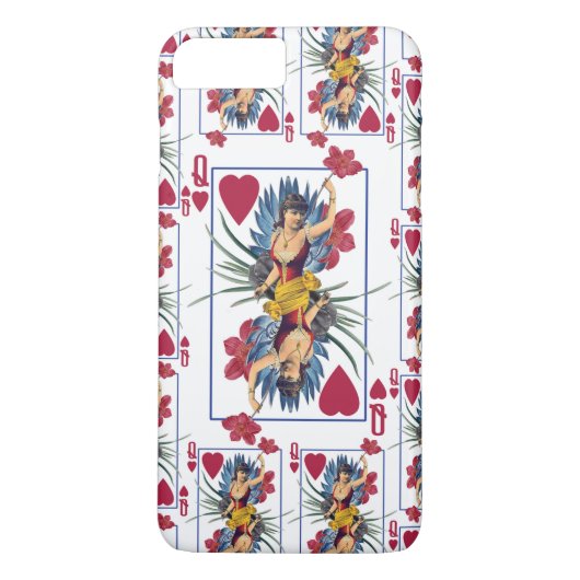 ハートと花の女王様 Case-Mate iPhoneケース (裏面)