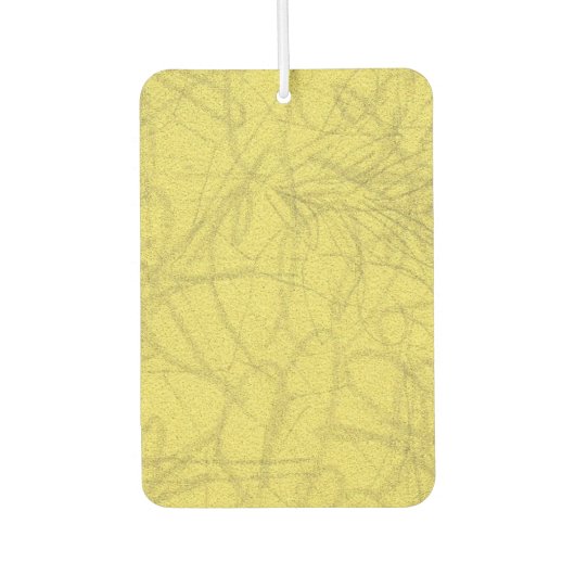 ハートと花抽象芸術 カーエアーフレッシュナー (正面)