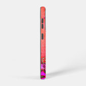 「ハートと花」インスピレーションiPhoneケース Samsung Galaxyケース (右側面)