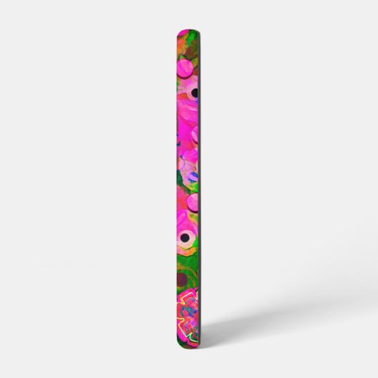 「ハートと花」インスピレーションiPhoneケース Samsung Galaxyケース (左側面)