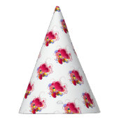 ハートと花 パーティーハット (右)