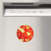 ハートと花 マグネット (インサイチュ (食洗機))