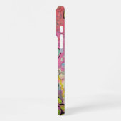 ハートと花 iPhoneケース (左側面)