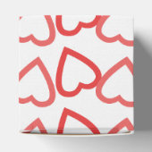 ハートと花for私のバレンタインデーのお願いボックス フェイバーボックス (上部)