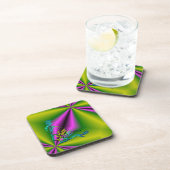 ハートと蝶 コースター (右側)