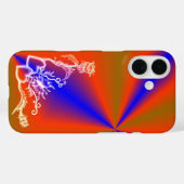 ハートと蝶 Case-Mate iPhoneケース (裏面 (横))