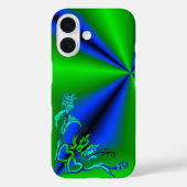 ハートと蝶 Case-Mate iPhoneケース (裏面)