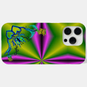 ハートと蝶 Case-Mate iPhoneケース (裏面 (横))