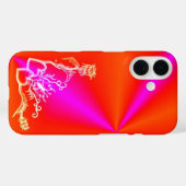 ハートと蝶 Case-Mate iPhoneケース (裏面 (横))