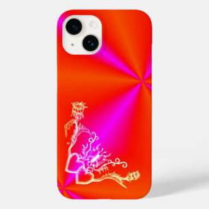 ハートと蝶 Case-Mate iPhone 14ケース