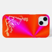 ハートと蝶 Case-Mate iPhoneケース (裏面 (横))