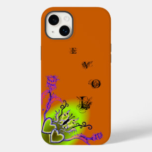 ハートと蝶 Case-Mate iPhone 14 PLUSケース