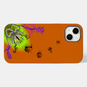 ハートと蝶 Case-Mate iPhoneケース (裏面 (横))