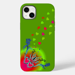 ハートと蝶 Case-Mate iPhone 14 PLUSケース