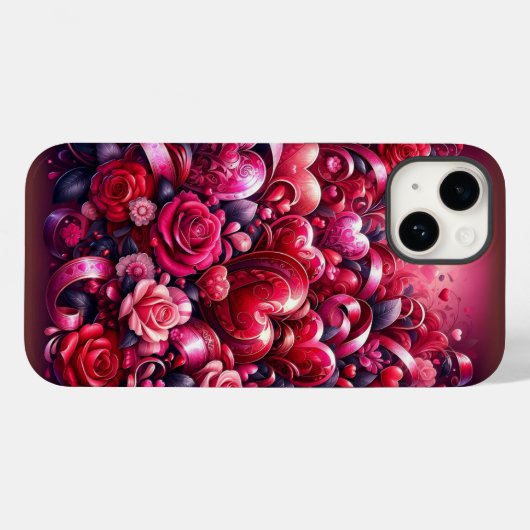 ハートと調和 Case-Mate iPhoneケース (裏面 (横))