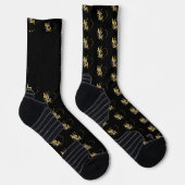 ハートと金蝶 ソックス (右)