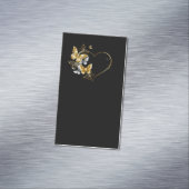 ハートと金蝶 マグネット名刺 (インサイチュ)