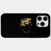 ハートと金蝶 Case-Mate iPhoneケース (裏面 (横))