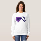 ハートと鍵 スウェットシャツ (正面フル)