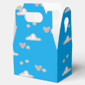 ハートと雲が青 フェイバーボックス (オープン)