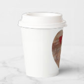 ハートと面白い名言のコーヒー紙コップ 紙コップ (右)