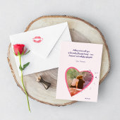 ハートと音符のイラスト カード